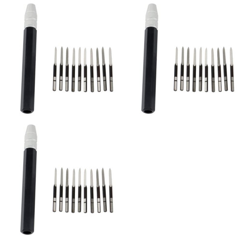 Trimming Knife Deburring Plane Scraper 30PCS BD5010+3PCS SC1300