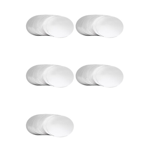 500Pcs 3Inch Silver Wine Pourer Disk Drip-Proof Drip Pouring Pour Spout Wine Pouring Disk 1