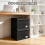 Sturdy Polyester Book Storage Case With Protective Cover-Black 10