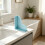 Premium kwaliteit buigbare douchewaterdeflector,-Blauw 5