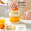 Portable Manual Fruit Juice Device Including Top-Light Yellow 9