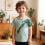 Stylish Animal Themed Comfortable Pullover Top For-Green 110cm 6
