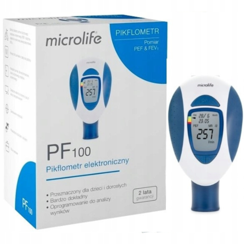 Débitmètre de pointe Microlife PF100