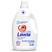 093599 Lait liquide Lovela Baby Blanc 2,9 l