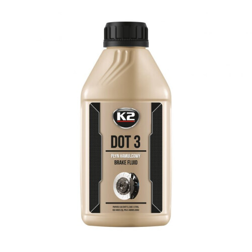 Fluido de freio - K2 - T103 - DOT 3 - 500ml