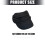 Cotton Linen Pleated Beret Hat With Simple Design Long-Black 4