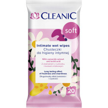 036173 Lingettes hygiéniques intimes HH Cleanic SOFT 20 pièces (Eurohole)