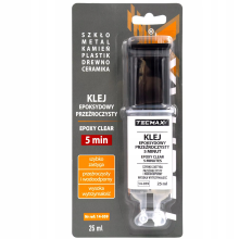 024743 TECMAXX - Epoxy Lim Gennemsigtig 5 Minutter 25ml