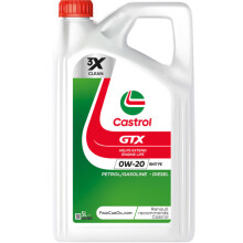 Castrol GTX 0W-20 RN17 5 liter H 198397 160A10