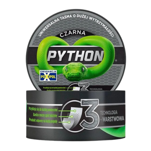 000263 Ruban Python Noir (40188)