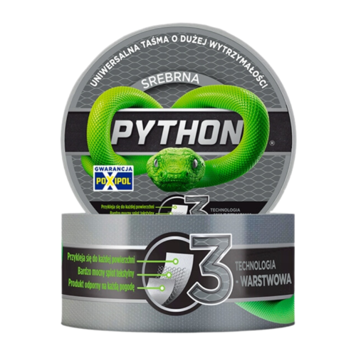 000256 Ruban Python Argent (40187)