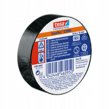 460950 tesa Ruban isolant SPVC noir 10 m x 15 mm