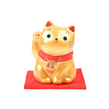 Figura Maneki Neko - Oro