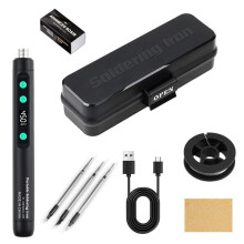 Kit de Soldador USB con Punta de Soldadura K.3C.B, Control Inteligente de Temperatura, Calentamiento Rápido, Herramienta de Reparación de Soldador