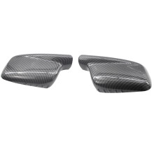Carbon Fiber New Door Mirror Cover Cap Case 51167074236 51 16 7 074 236 For  3 7 Series E46 E65 E66 330Ci 745I 750I 750Li 760Li