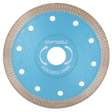 Disque diamanté pour grès cérame, carrelage 125 mm KD1959