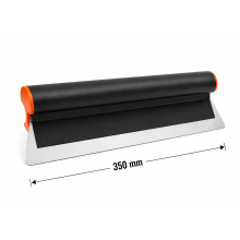ATLAS TOOLS SLUTKNIV 35 cm 350 mm ATLAS TOOLS PROFESSIONELT KLISTER SORT ANODISERET SPARK BYGGESKROT
