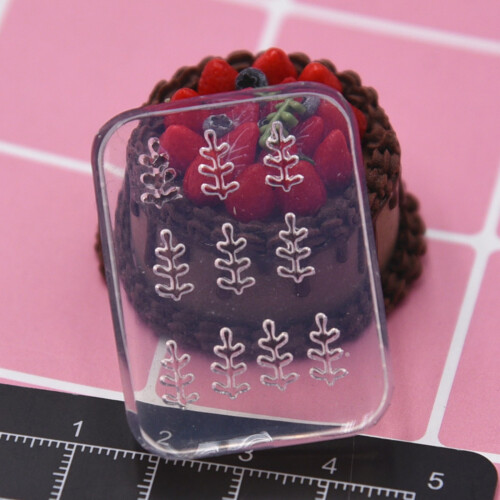 Nails Art Silicone Mold Small Leaf Shape Manicure Training Tool