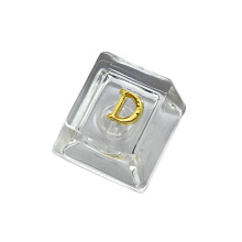 Transparents Resins Letter Keycaps OEM Height Precise-D key