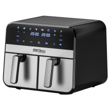 Friteuse à air chaud 9L 2500W DEUX CHAMBRES + LCD KD4180