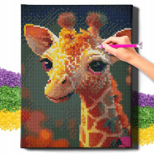 5D GYÉMÁNT HÍMZÉS KERETTEL Gyémántfestés Mozaik Gyerekeknek Oh Art!
