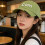 Modern Distressed Baseball Cap Wash Cotton Adjustable Sun-Green 5