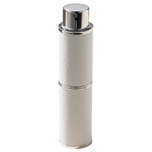 Zeer end lederen hoes spuitfles hervulbare fles 8 ml voor-Wit