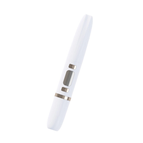 Chauffe-sourcils rechargeable avec 3 accessoires pour un-Blanc