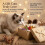 Jouet pour Chat Coton-Tige Géant Jouet Interactif Grand Format avec Herbe à Chat C 5