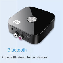 2X Odbiornik Audio NFC 5.3 3,5 mm AUX RCA Stereo Muzyka HIFI Adapter Bezprzewodowy USB U-Disk