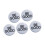 Broche de corsage des insignes en plastique d'ABS de- Taille M 1