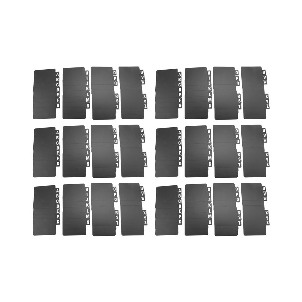 156 Pcs Vinyl Record Dividers Dvd Alphabetical Dividers A-Z Alphabetical Dividers Vinyl Record Organizer With Alphabet 6031541395977