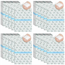 200 Pieces Shower Waterproof Patch Disposable Transparent Stretch Bandage Shield Cover for Tattoos Swimming Showering