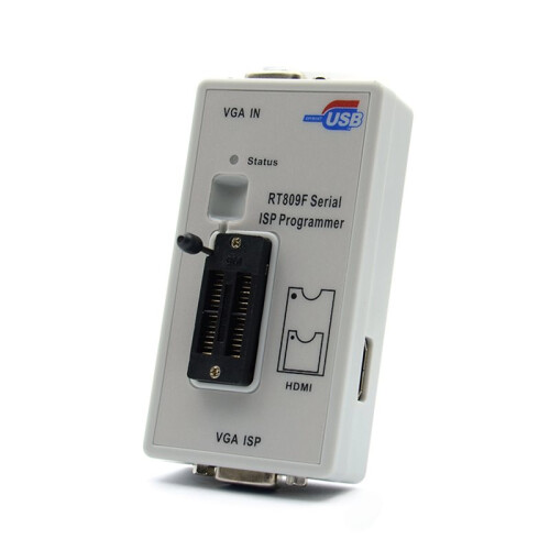 Programmateur ISP Série RT809F : Programmateur BIOS Universel avec Adaptateurs Complets, Câble EDID et Prise en Charge ICSP pour EEPROM, 2
