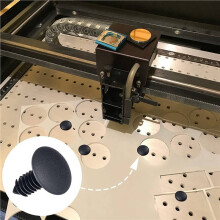 500 Pezzi 7,5-8 mm Perni un Nido D'Ape un Nido D'Ape Perni di Fissaggio del Letto Olografico un Nido D'Ape Accessori per Incisore Olografico un Nido