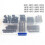132Pcs DIP IC Sockets Adaptor Solder Type Socket Kit 6,8,14,16,18,20,24,28 Pin for PCB Diy Kit 5