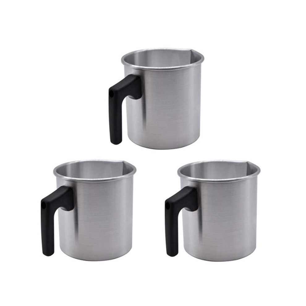 3X 1.2L Candle Melting Pot Wax Melting Cup Wax Melting Pot Candle Making Pouring Pot For Home Diy Candle Store 4711537137416