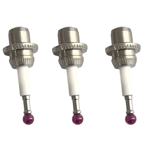 3X 3D Sensor 80.362.00 Touch Probe Stylus M3 4mm Ruby  Ceramic Stem CNC Cmm Machine 1Pc