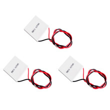 3X TEC1-12705 Thermoelektrischer KüHler Peltier 40X40Mm TEC12705 Peltier Elemente Modul für KüHler KüHler