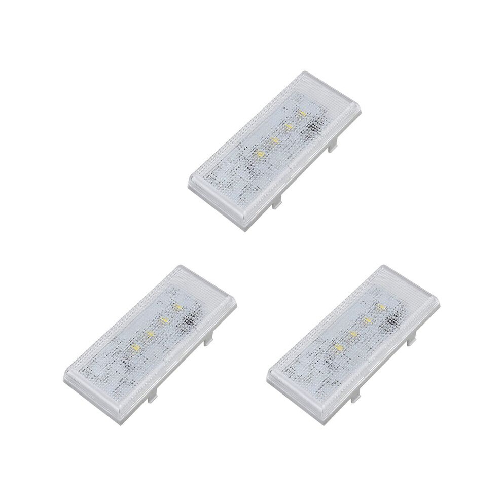 3X New Upgraded W10515058 Led Light Compatible With //,Refrigerator Freezer 4761367255118