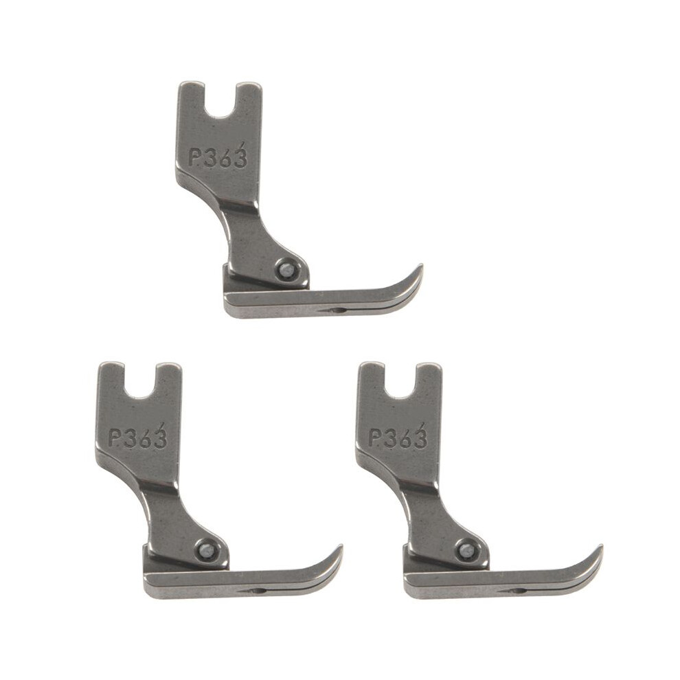 3X Simple Steel Sewing Machine Presser Foot Narrow Zipper Presser Foot For Industry Sewing Machine Attachment Part 6031240080952