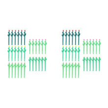 60 Pieces Cactus Shaped Rollerball Pens Cactus Gel Ink Pens Writing Pen for Office School Home Writing Gift Supplies