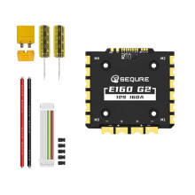 SEQURE E160 G2 4-12S 160A 4IN1 ESC with BLHeli_32 Firmware for FPV Drones Racing ESC Kit (12S BLHeli_32)