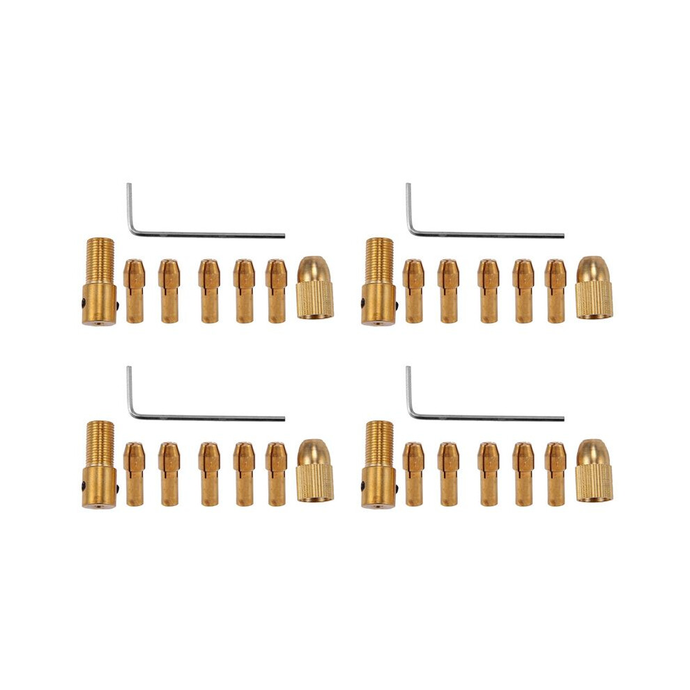 32Pcs 0.5-3Mm Small Electric Drill Bit Collet Twist Chuck Tool Kit 6033419975304