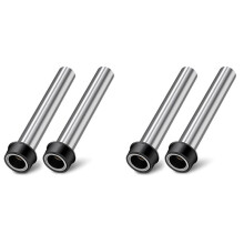4 Pcs Bar Sink Overflow Pipe 7.48 Inches Sink Strainer Pipe Sink Drain Tube for Holes Pipe Stopper Bathroom Pipes