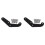 2X 4-Piston Front Brake Caliper Bracket for  Softail Dyna Sportster Touring 1