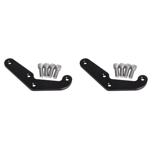 2X 4-Piston Front Brake Caliper Bracket for  Softail Dyna Sportster Touring