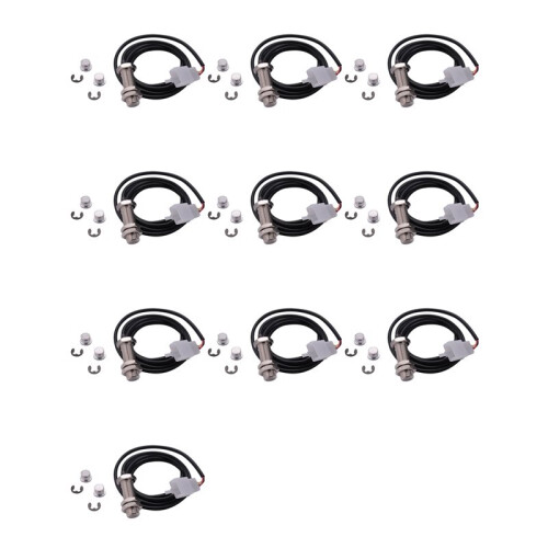 10X Sensor Cable for Motorcycle Digital Atv Odometer Speedometer Tachometer 1