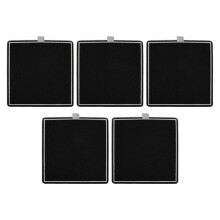 Lot de 5 Filtres à Air HEPA + Charbon Actif pour et Pro (Accessoires de Mise à Niveau)