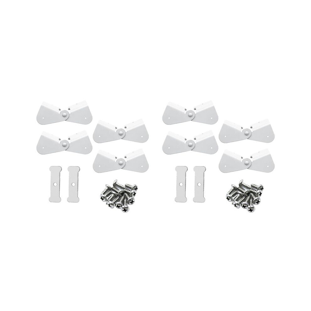 8 Pack Gutter Downspout Extensions Gutter Hinges Downspout Extension For Rectangle Or Square Downspout 6032337736288